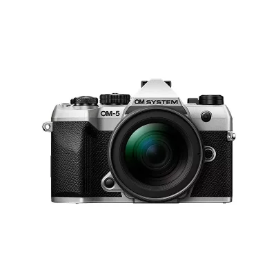 OM SYSTEM  OM-5 Mark II argent + ED 12-40mm f/2.8 Pro II noir