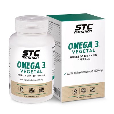 PDM TO BE MAINTAINED Omega 3 Vegetal Oliocomplexe D'huiles 120 Gelules Stc Nutrition