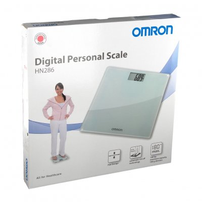 OMRON  P&egrave;se-personne personnel num&eacute;rique Blanc 180 kg OMR-HN-286-E