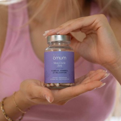 OMUM  Compl&eacute;ment Alimentaire Nutricosm&eacute;tique Mon Cycle Zen - 60 G&eacute;lules