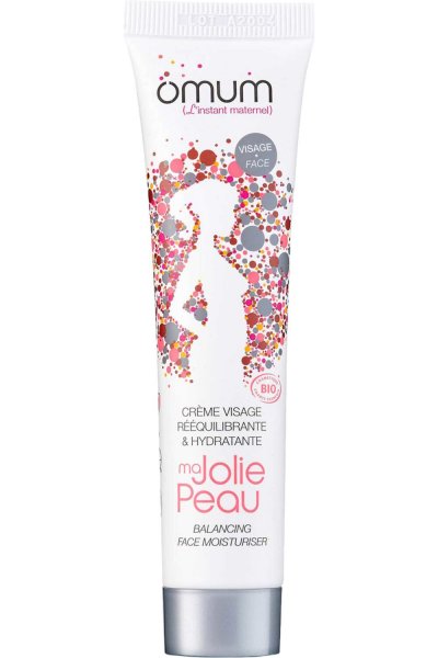 OMUM  Ma Jolie Peau - Cr&egrave;me Visage Hydratante et R&eacute;&eacute;quilibrante - 40 ml