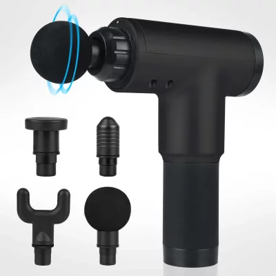 ONAMASTE  - Pistolet de massage musculaire 6 niveaux gris