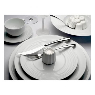 MEDARD DE NOBLAT Onde - Coffret 6 assiettes dessert Blanc M&eacute;dard de Noblat