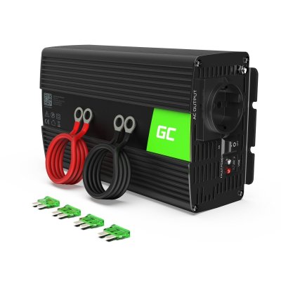 GREEN CELL Onduleur 24V &agrave; 230V 1000W Onde sinuso&iuml;dale modifi&eacute;e
