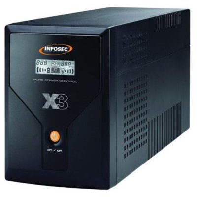 INFOSEC UPS SYSTEM Onduleur X3 EX LCD USB 2000VA Infosec