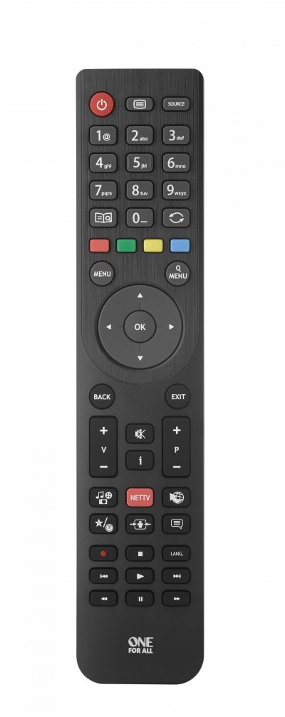 ONE FOR ALL  Urc1918 Universal Remote Control Noir