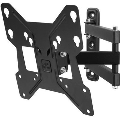 ONE FOR ALL  Wm2251 13-40&acute;&acute; 2 Arms Tilt Turn 180&ordm; Noir Max 30 kg