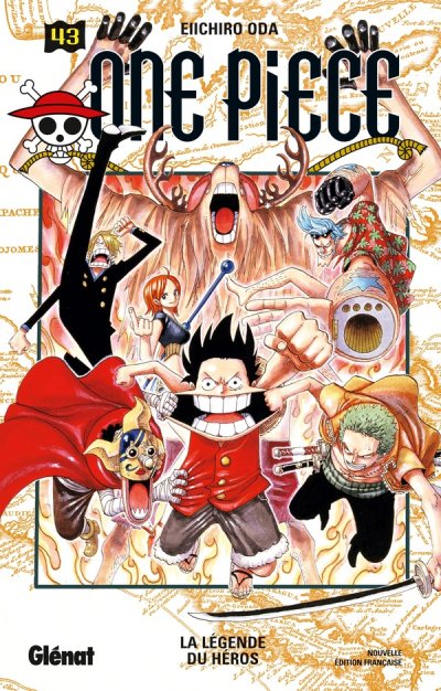 One Piece - &Eacute;dition originale - Tome 43 - La l&eacute;gende du h&eacute;ros (Manga)
