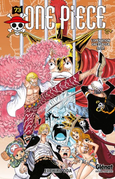 One Piece - &Eacute;dition originale - Tome 73: L'op&eacute;ration Dressrosa S.O.P.