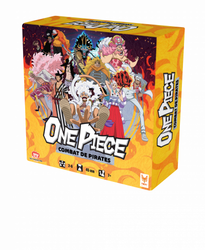 TOPIGAMES ONE PIECE - Le jeu de Soci&eacute;t&eacute; - Combats de Pirates (FR) - MNS Jeu de soci&eacute;t&eacute; - 237647 