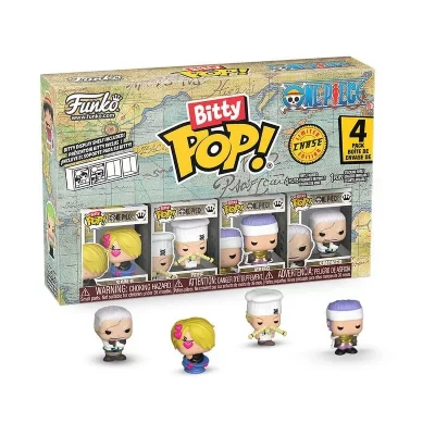 FUNKO One Piece - Sanji Bitty Pop! 4pk -  Pop - Multicolore - Onesize - 100% Pvc