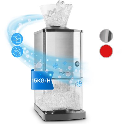 KLARSTEIN oneConcept Icebreaker Broyeur &agrave; glace 15 kg/h 3,5 l r&eacute;cipient acier 