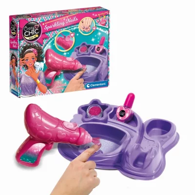 CLEMENTONI Ongles scintillants crazy chic