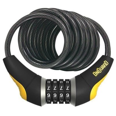 ONGUARD  Doberman Combi Cable Lock Noir 185 cm x 10 mm