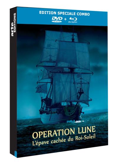 Op&eacute;ration Lune : L'&eacute;pave cach&eacute;e du Roi Soleil Combo Blu-Ray DVD