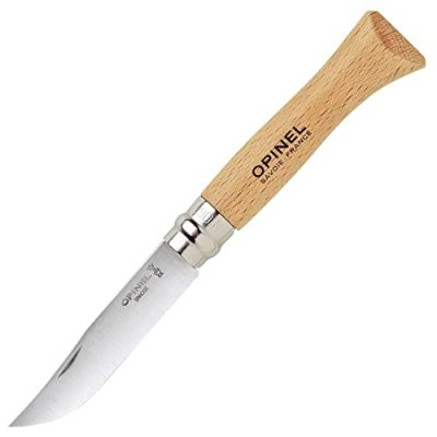 OPINEL  Blister N&deg;06 Stainless Steel Beige,Argent&eacute; 7 cm