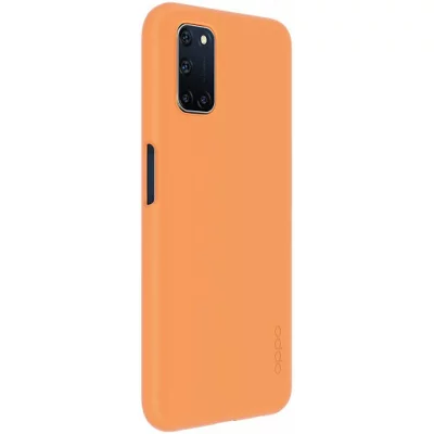 OPPO  Coque de Protection Orange en Silicone A72