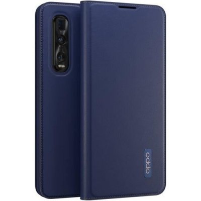 OPPO  Etui &agrave; Rabat pour Find X2 Pro Bleu
