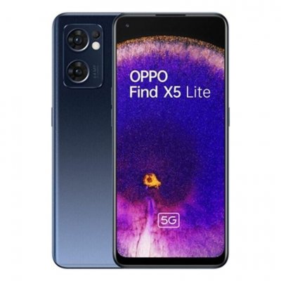 OPPO  Find X5 Lite 5G 256 Go, Noir, d&eacute;bloqu&eacute;