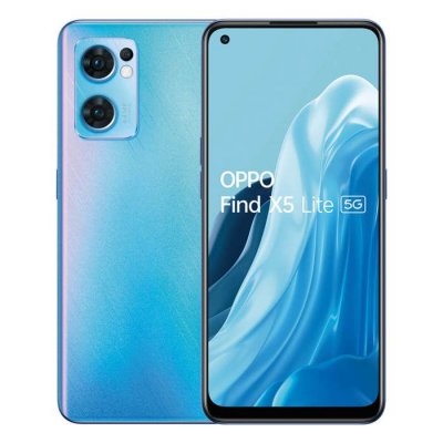 OPPO  find x5 lite 5g 8 go/256 go bleu (startrails bleu) double sim cph2371