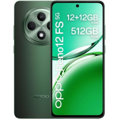 OPPO  -  reno 12fs 5g 8+256gb 6.67 black green ita CPH2637