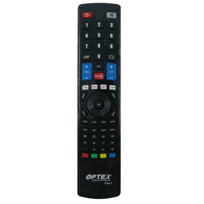 OPTEX  5 in 1 - T&eacute;l&eacute;commande universelle - infrarouge