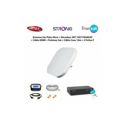 ME OPTEX Kit Antenne Satellite Plate 40cm