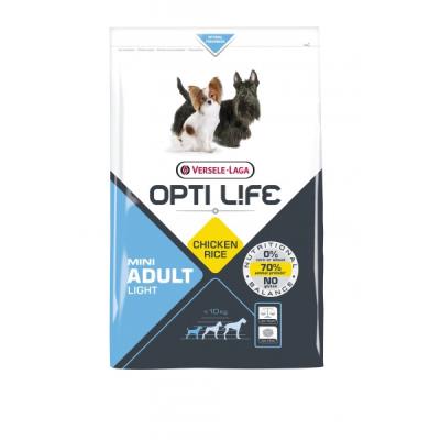 OPTI LIFE  Adult Sterilised Light Mini pour chien 2 x 7,5 kg
