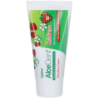 OPTIMA NATURALS Optima Aloe Dent Flavour Aux Fraises Pour Enfants 50 Ml