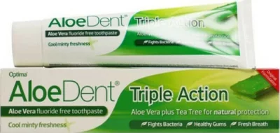 ALOEDENT Optima  Triple Action Dentifrice 100 ml - Lot de 3