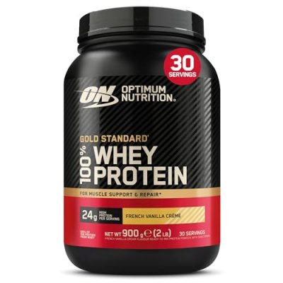 OPTIMUM NUTRITION  100% Wgs Vanille Fran&ccedil;aise 22la 900 gr Cr&egrave;me &agrave; la