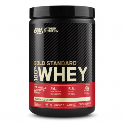 OPTIMUM NUTRITION  100% Whey Gold Standard (300g) Whey prot&eacute;ine Whey Gold petit format