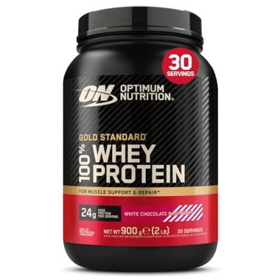OPTIMUM NUTRITION  100% Whey Gold Standard 900 gr Chocolat blanc et