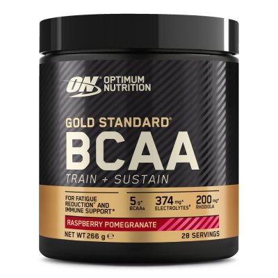 OPTIMUM NUTRITION  Or Standard BCAA Train + Sustain 266 gr Framboise