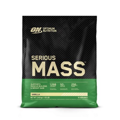 OPTIMUM NUTRITION  Pot Serious Mass Vanille - 5,6 kg