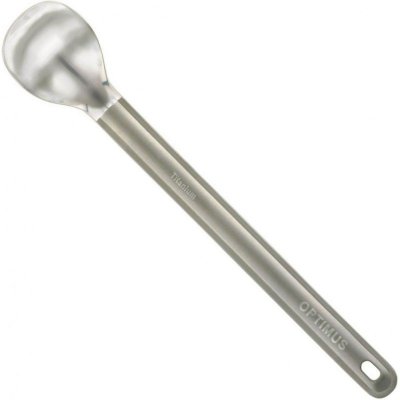 OPTIMUS  Folding Long Titanium Spork Argent&eacute;