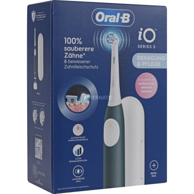 ORAL B Oral-B Braun Oral-B iO Series 2 mit Reiseetui F 615204 Brosse &agrave; dents &eacute;lectrique vert