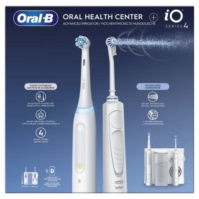 BRAUN ORAL B Combin&eacute; dentaire Combin&eacute; dentaire ORAL-B Oxyjet + iO4