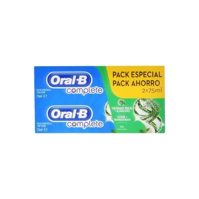 ORAL B Oral-b Complete Dentifrice Enjuage + Blanqueante Coffret Cadeau