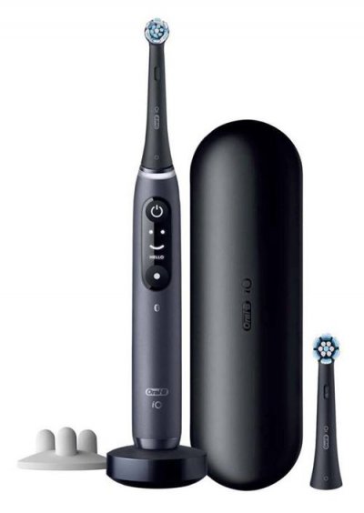 ORAL B Oral-B iO 7S Brosse &Agrave; Dents &Eacute;lectrique Noire connect&eacute;e Bluetooth