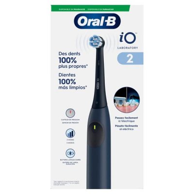 ORAL B Oral-B iO Brosse &agrave; dents &eacute;lectrique connect&eacute;e rechargeable Bleu 