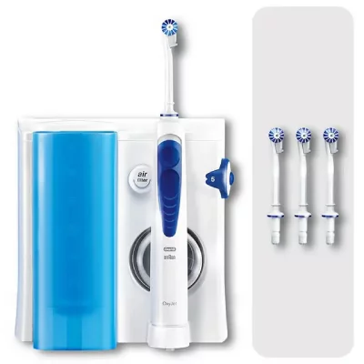 ORAL B Oral-B Oxyjet Health Center JAS23 JAS23 Hydropulseur blanc, bleu