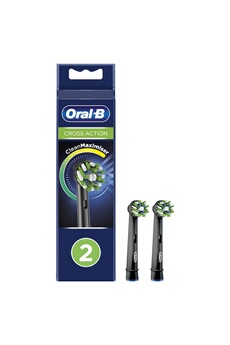ORAL B ORAL-B POWER Pinceau &agrave; Action Crois&eacute;e 2 &Eacute;dition Noire