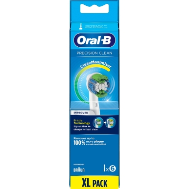 ORAL B  Recharge pour brosse &agrave; dents &eacute;lectrique Precision clean 6