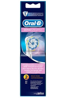 ORAL B Oral-B t&ecirc;te de brosse &eacute;lectrique EB60 Sensi Ultrathin 2 unit&eacute;s