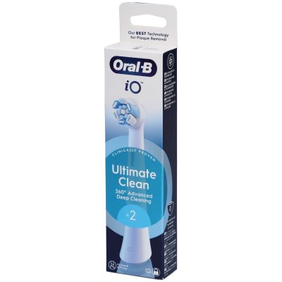ORAL B Oral-b t&ecirc;te de rechange pour brosse &agrave; dents &eacute;lectrique iO - 2 unit&eacute;s