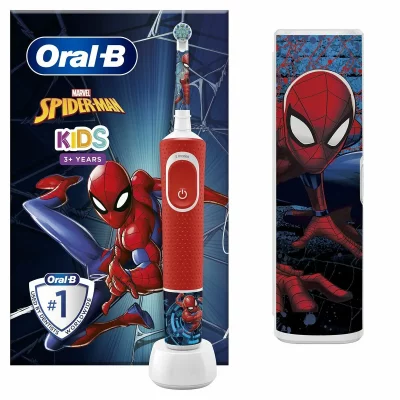 ORAL B Oral-B Vitality Kids Bo&icirc;te Spiderman Brosse &agrave; Dents Rechargeable 1ut