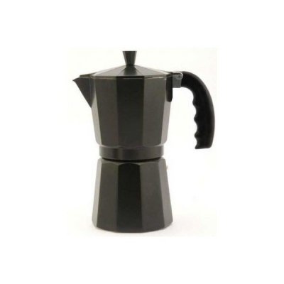 ORBEGOZO  Cafetera de aluminio Negra - KFN 910 9 TAZAS