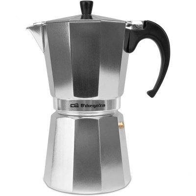 ORBEGOZO  Kf1200 12 Cups Coffee Maker Argent&eacute;