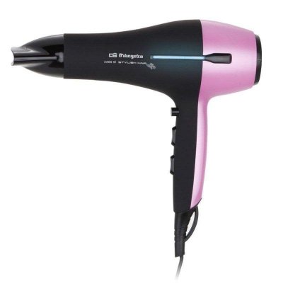 ORBEGOZO  SE 2320 S&egrave;che-cheveux noir et rose 2200 W 